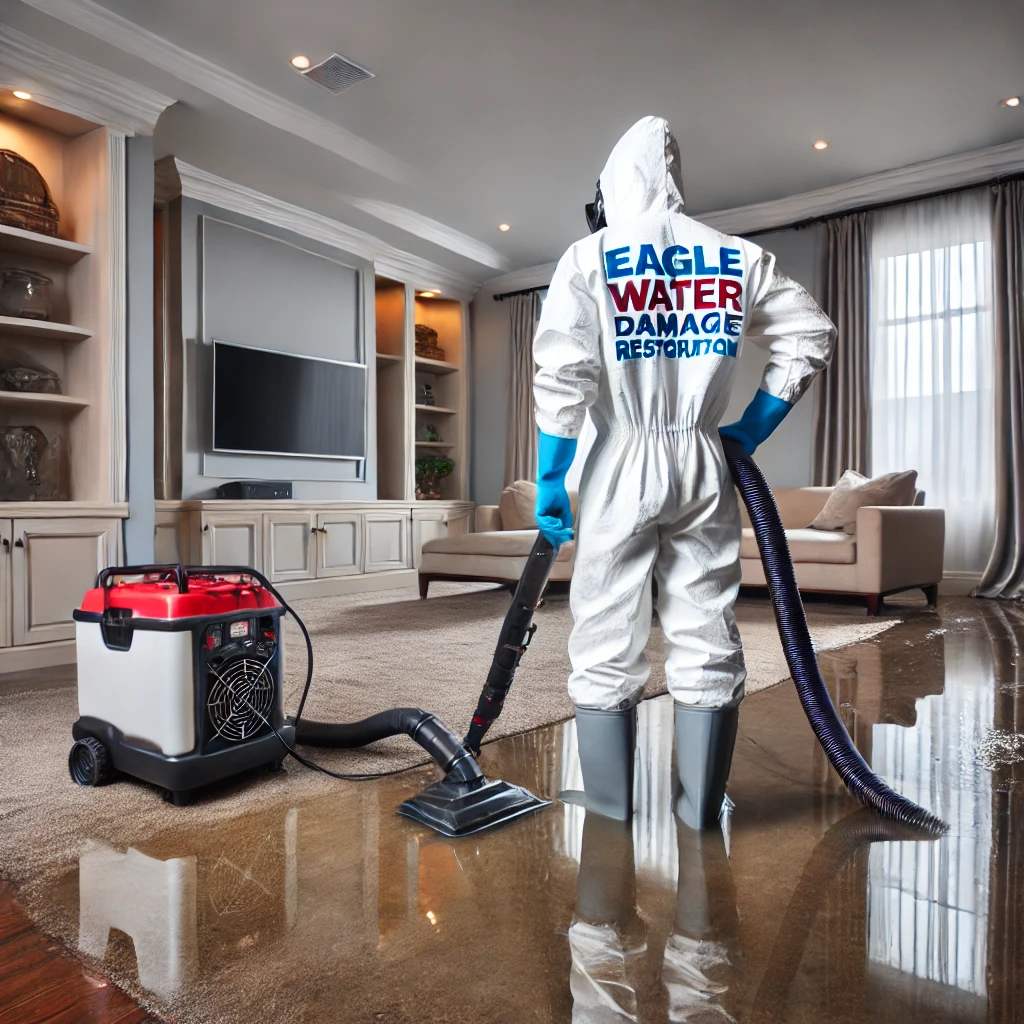 Eagle water damage and restoration photo
